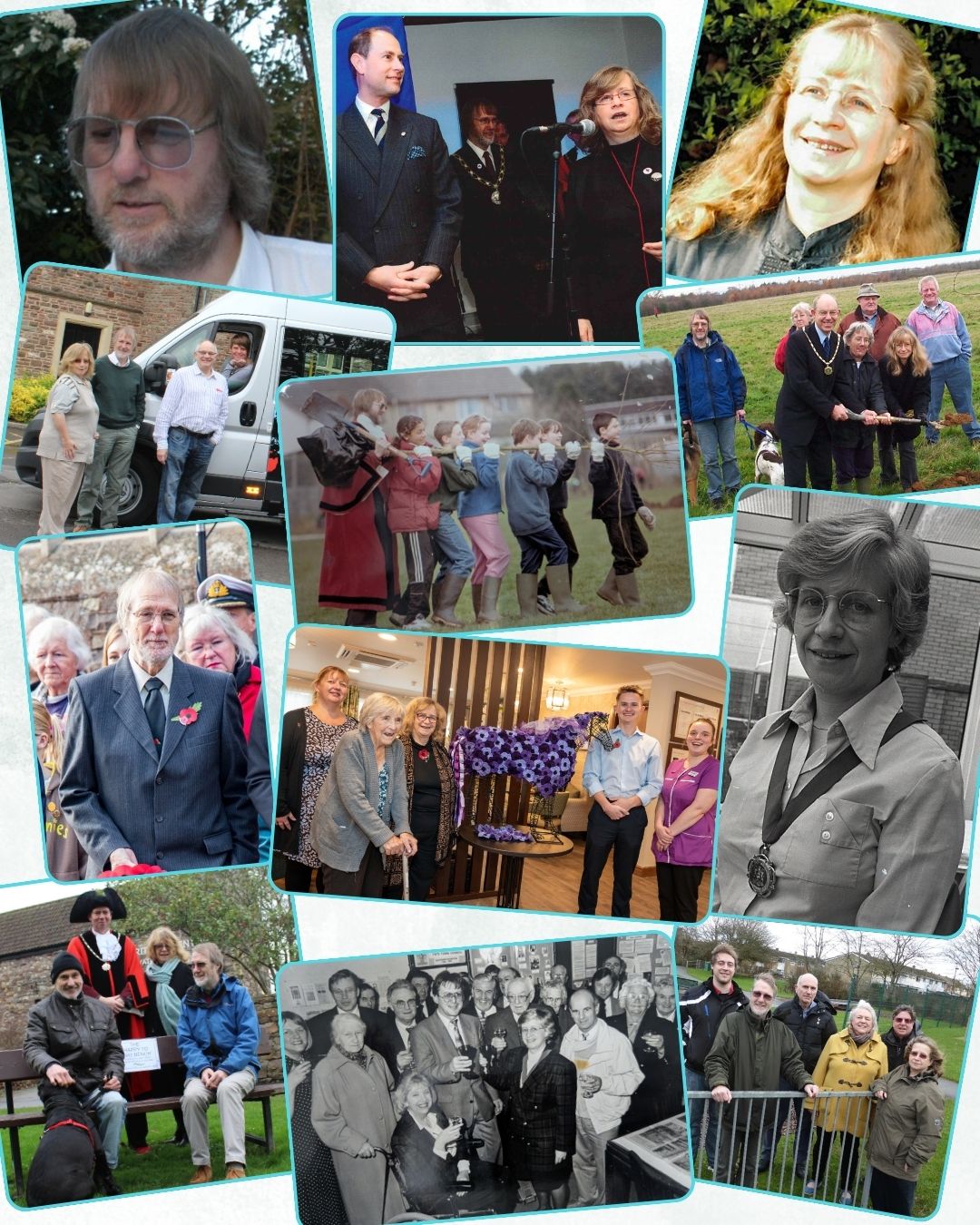 images of Councillors Mike Drew and Chris Willmore