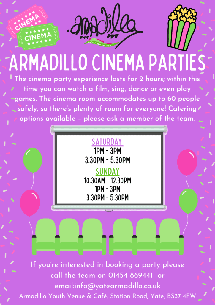 Cinema Party Poster 2021