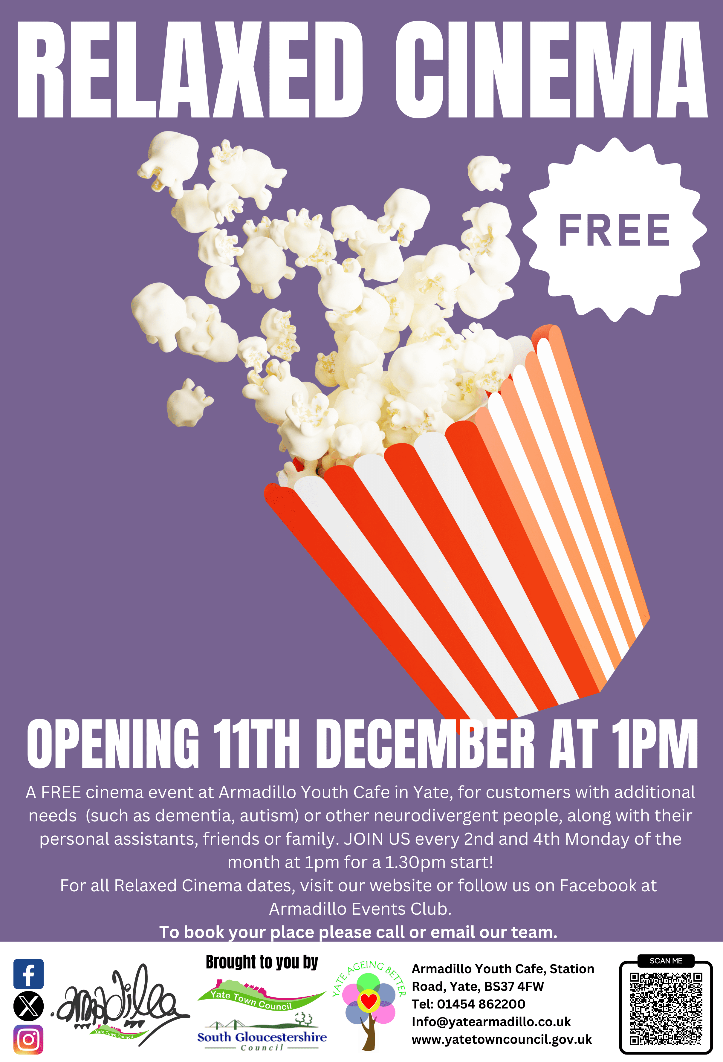 Yate Armadillo Relaxed Cinema Yate Town Council