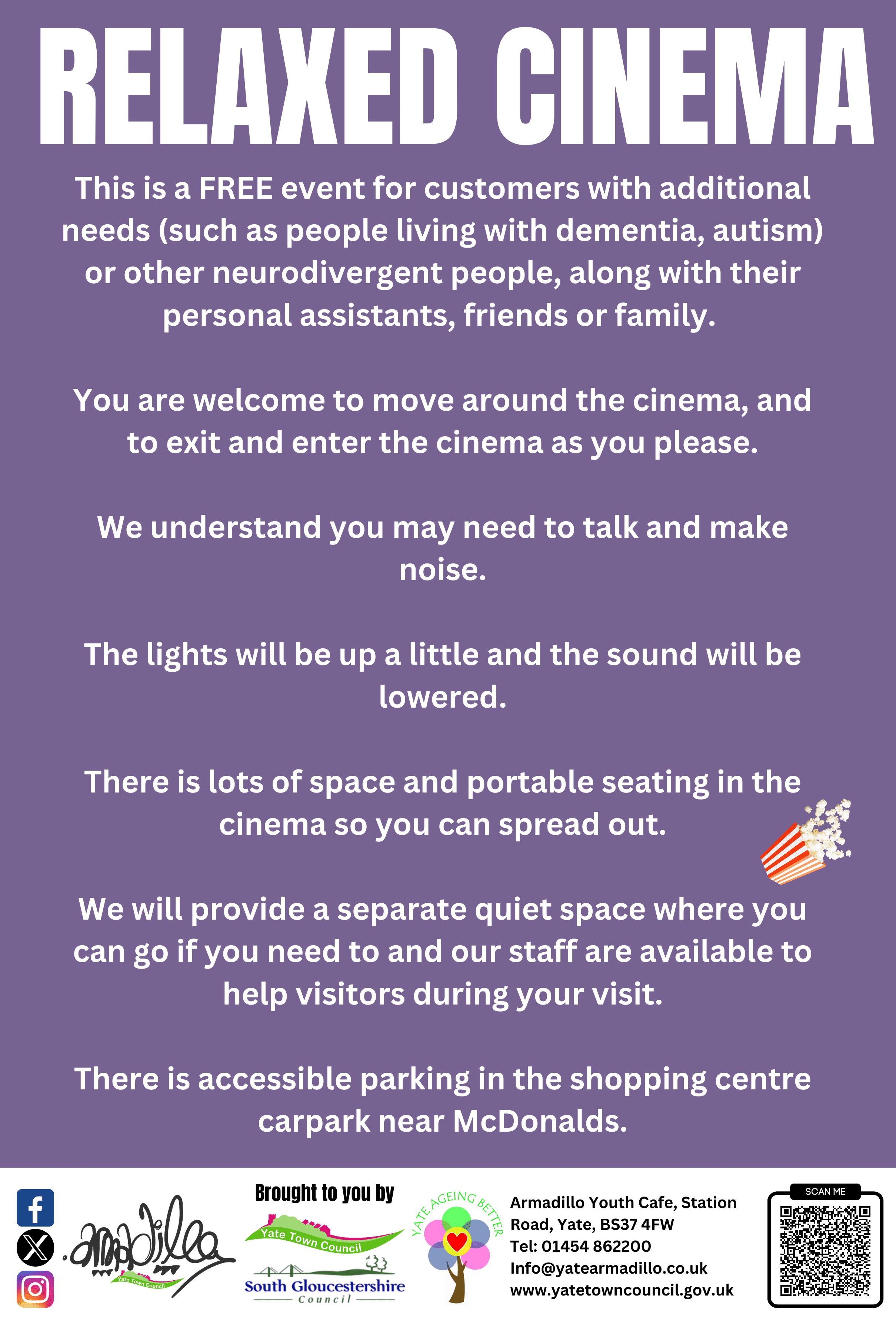 Yate Armadillo Relaxed Cinema Yate Town Council