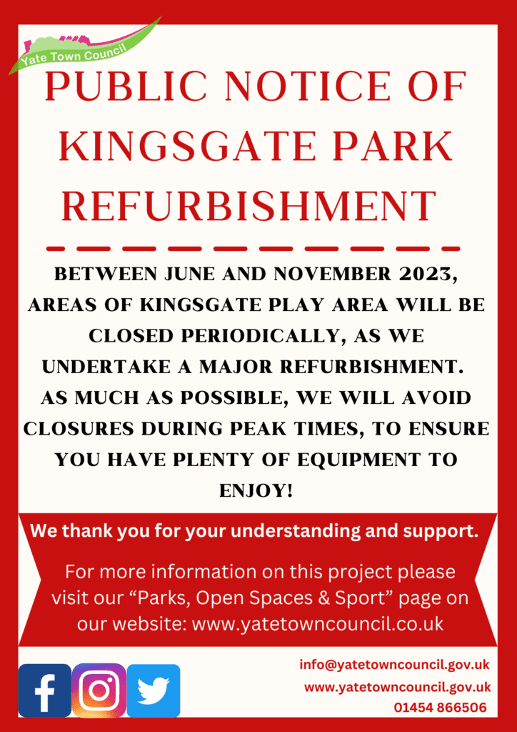Kingsgate Park Refurbishment 