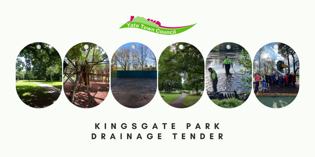 Kingsgate Park Drainage Tender Banner