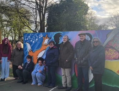 Kingsgate park Wall Mural