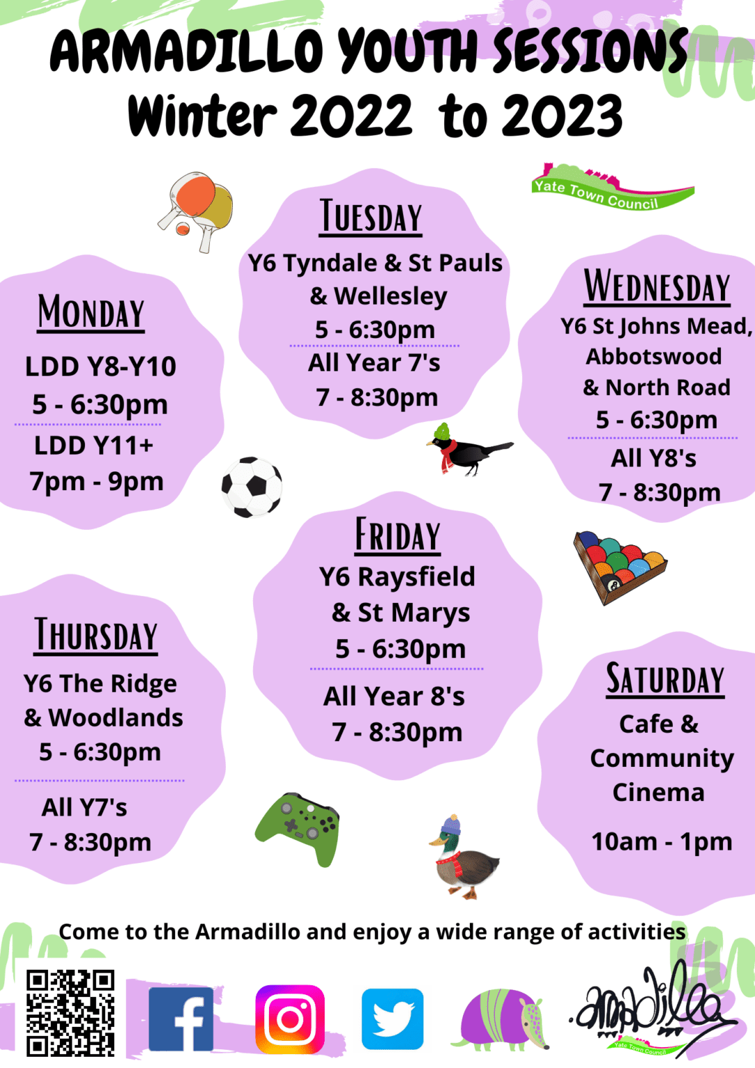 The Armadillo Youth Cafe Yate Town Council