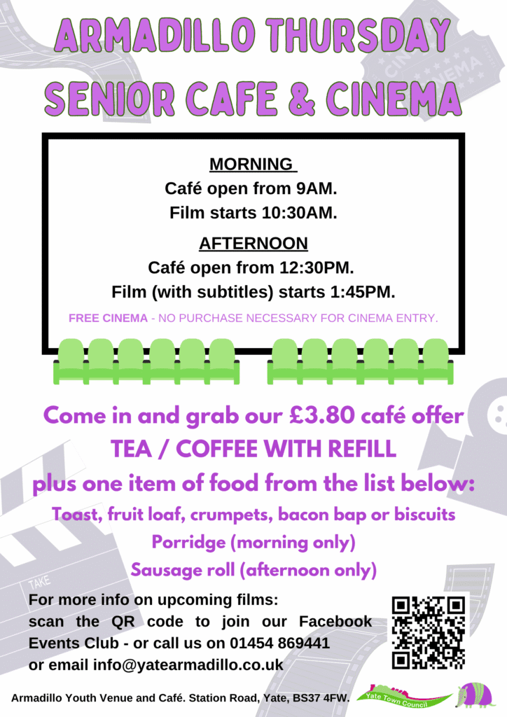  Armadillo Thursday Senior Cafe & Cinema