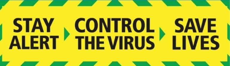 Stay Alert Banner