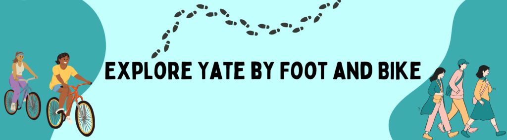 Banner Explore Yate by foot and bike